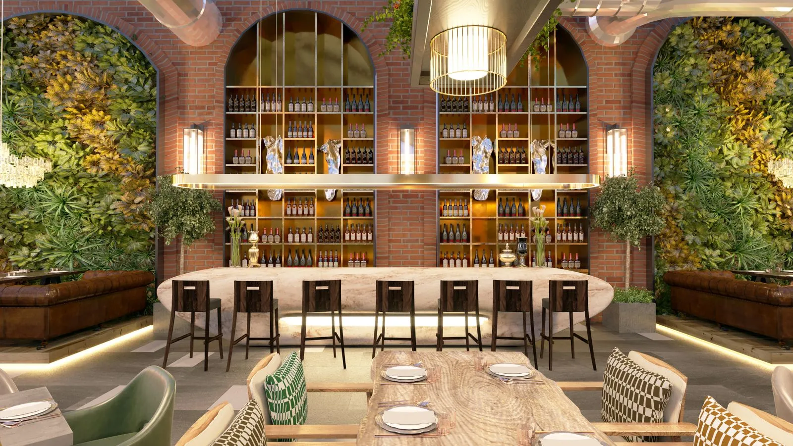 How to Choose Restaurant Wallpaper